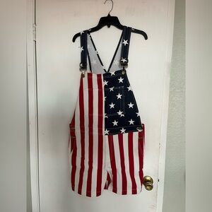 Chubbies USA flag short